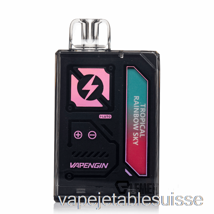 Vape Suisse Vapengin Pluto 7500 Ciel Arc-en-ciel Tropical Jetable